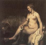 Rembrandt, Bathsheba Bathing with King David-s Letter